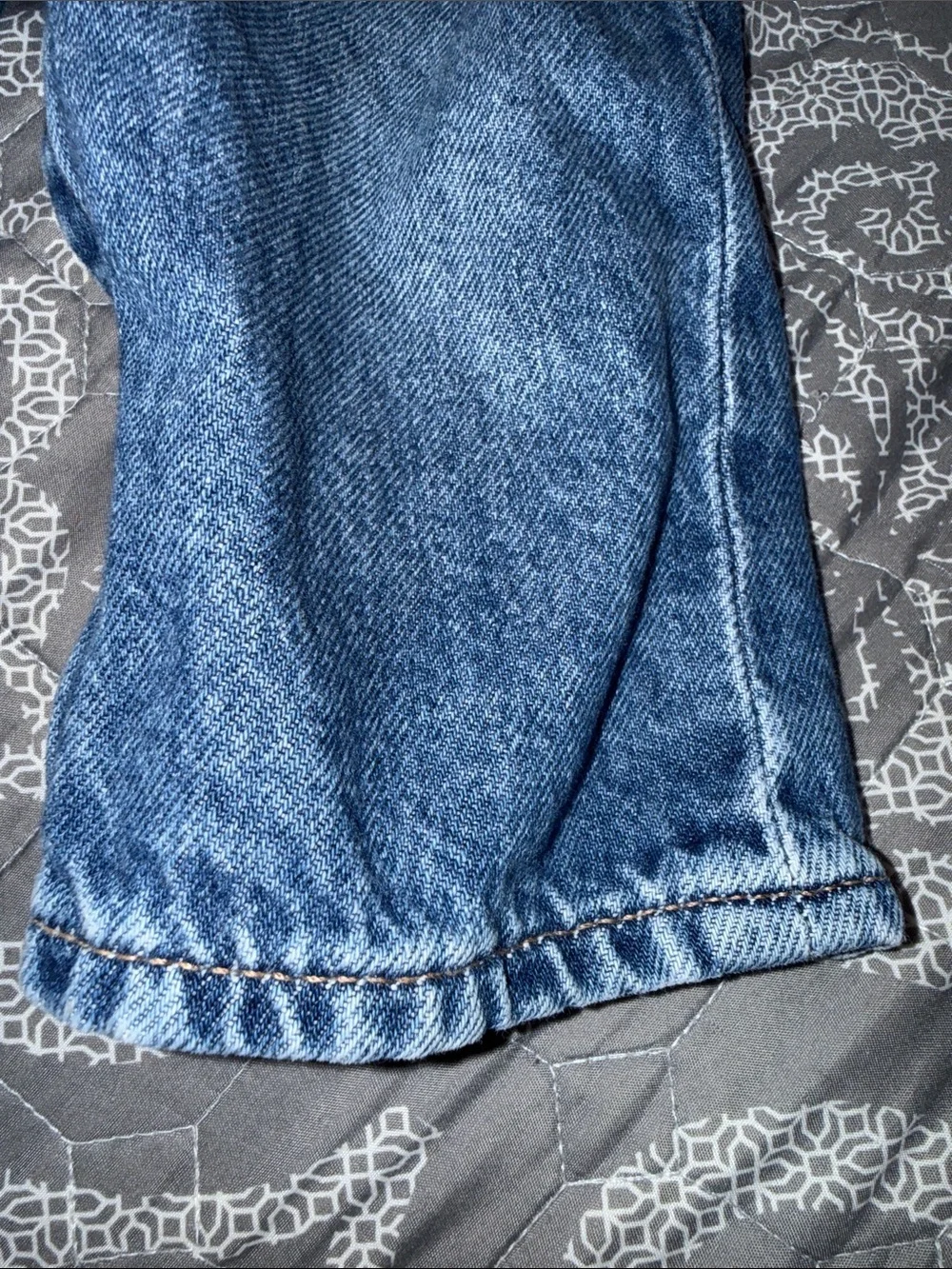 GAP Kids Denim Overalls in Medium Blue